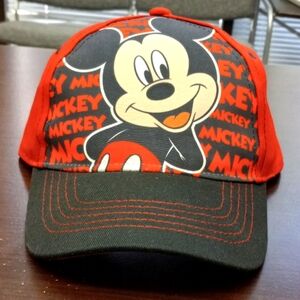 Disney Junior Red Cloth Mickey Mouse Cap.